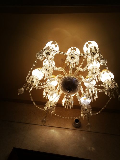 Free stock photo of ceiling lights, chandelier, city lights Stock Photo