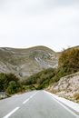 Gray Concrete Road Near Mountain
