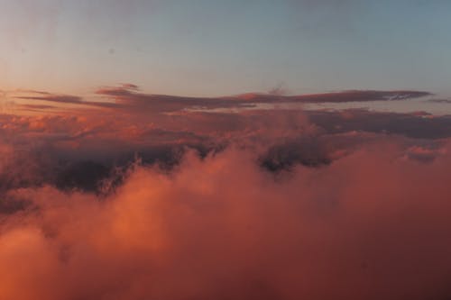 cloudscape, 夕暮れ, 天国の無料の写真素材