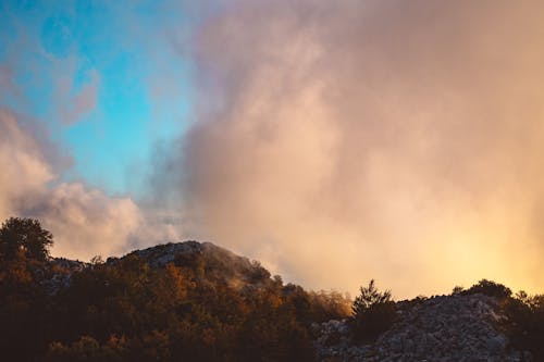 açık hava, bulutlar, dağ içeren Ücretsiz stok fotoğraf