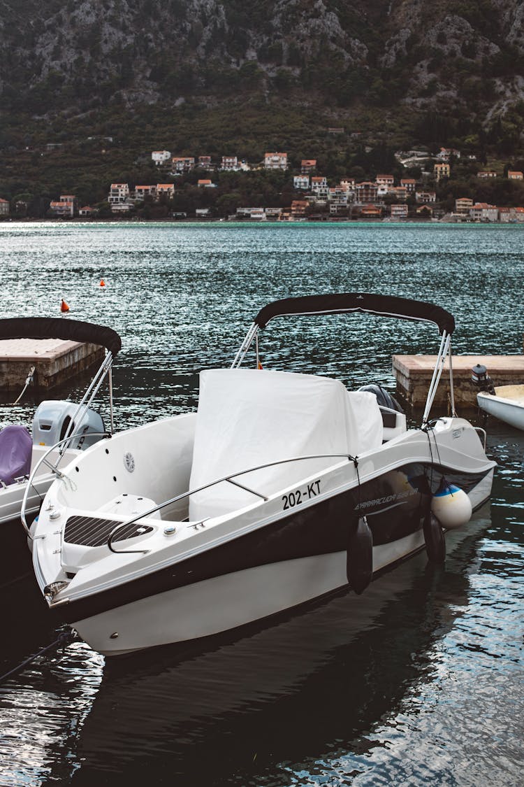 Docked Speed Boat 