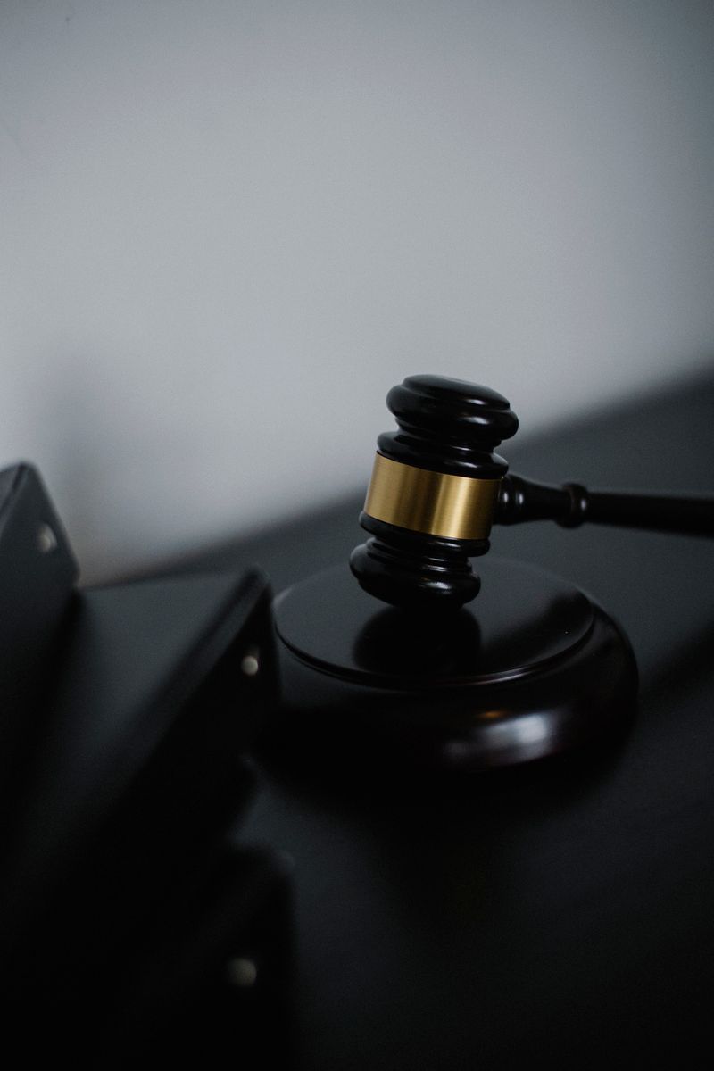 Gavel symbolising criminal law matters