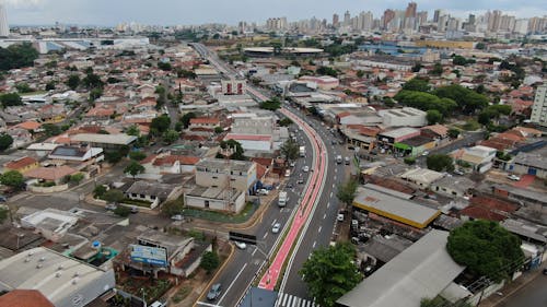 Aerial View of Downtown 