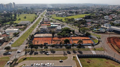 Aerial View of Downtown 