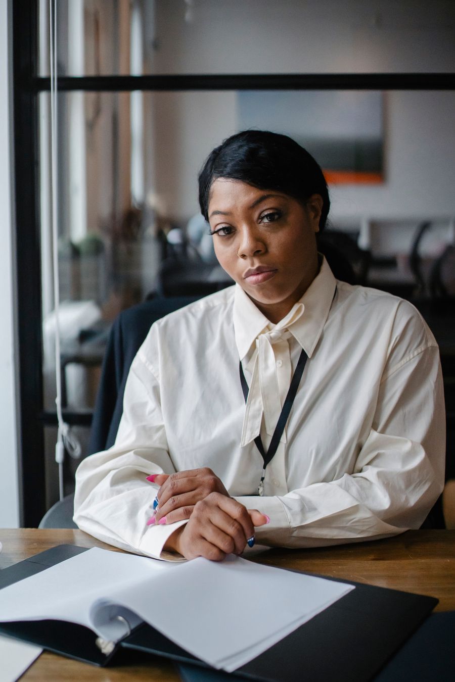 Confident African businesswoman executive representing women's empowerment in commodity trade