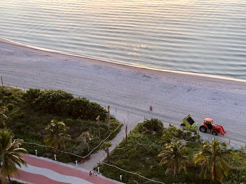 Drone Photography of Seashore