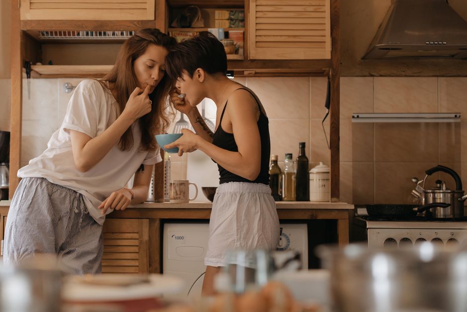 shared kitchen or hallway where schedules overlap keeping a shared routine from breaking down during a rushed handoff lifestyle photo 1