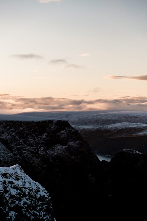 Free Rocky Mountains during Dawn  Stock Photo