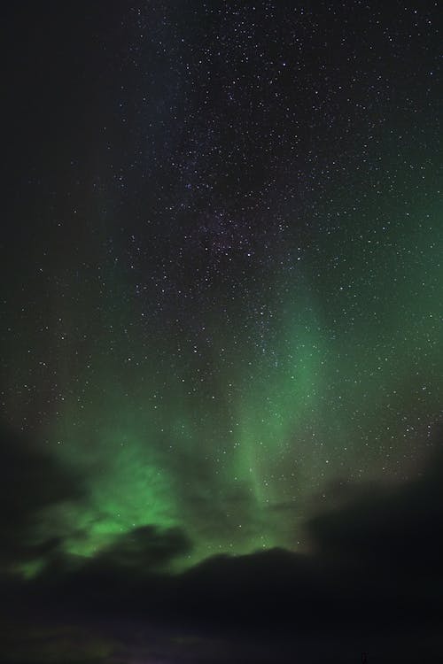 Foto profissional grátis de astrofotografia, atraente, Aurora boreal