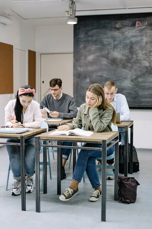 People in a Classroom 