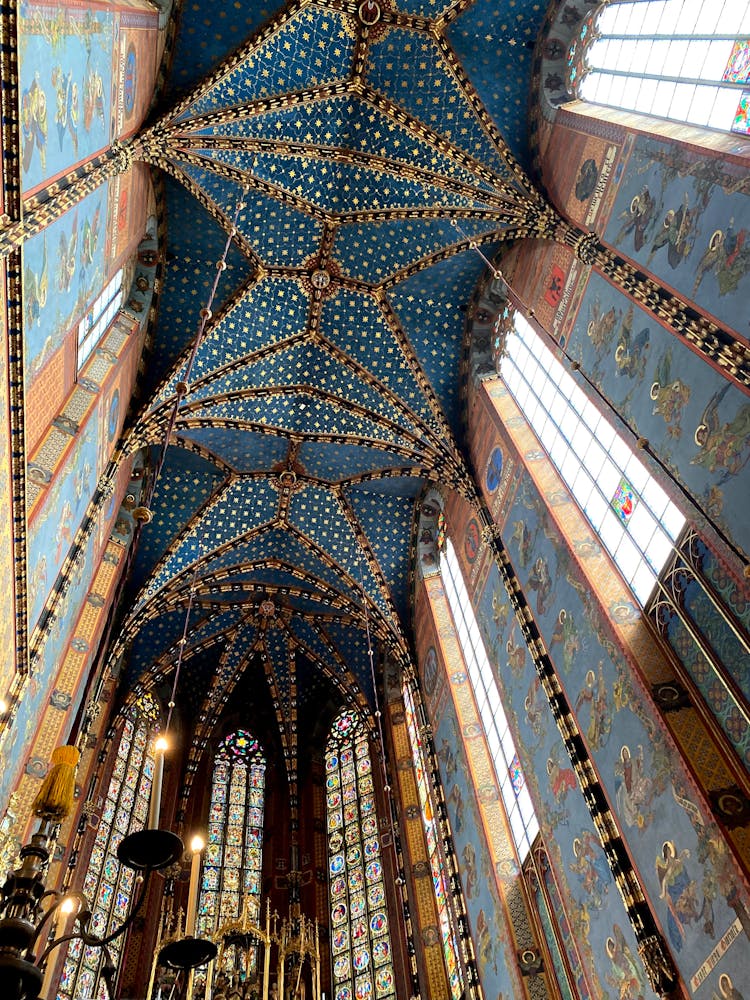 The Ceiling Of St. Mary's Basilica