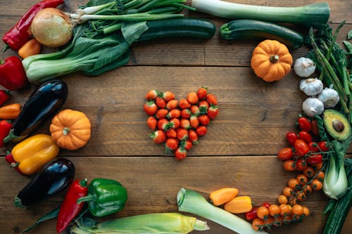 Foto d'estoc gratuïta de en forma de cor, fotografia d'aliments, fresc