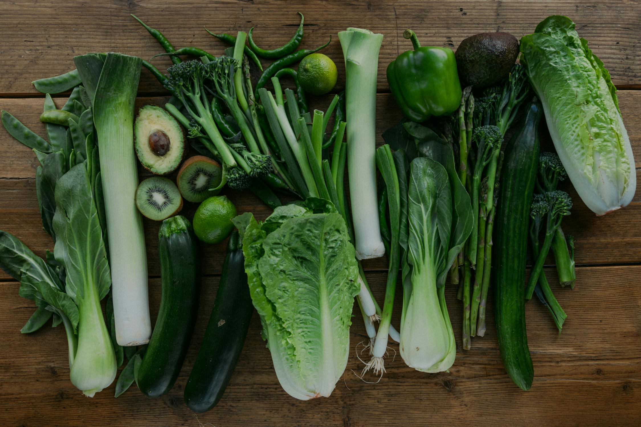 Coma suas verduras! Os benefícios dos vegetais verdes.