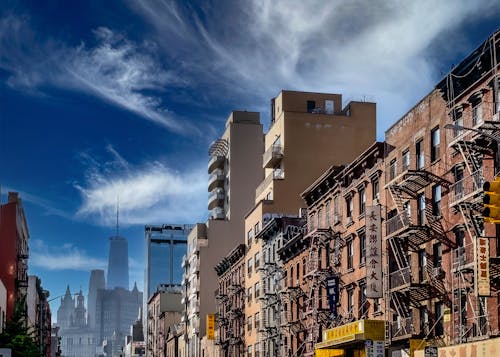 Concrete Buildings in the City