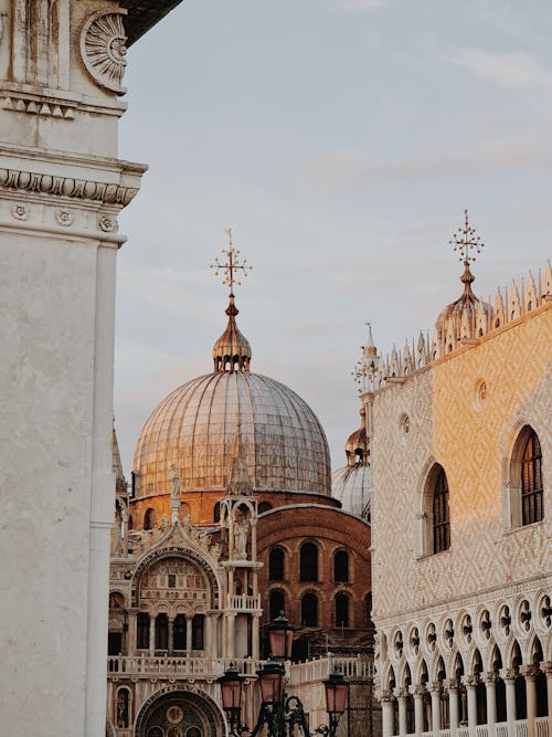 Dome of the St Marks Basilica in Venice, Italy