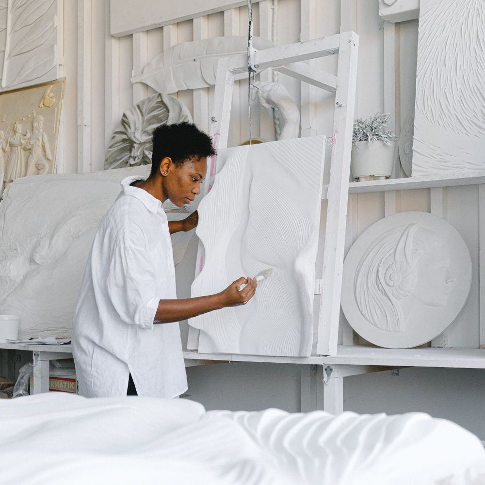 Painters and Decorators in Dulwich Village — walls rolled to an even, flat finish