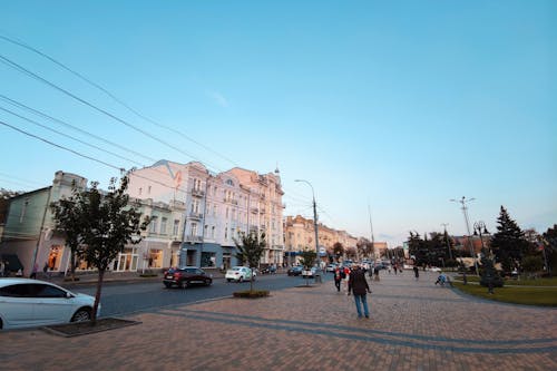 ウクライナ, シティ, 建物の無料の写真素材