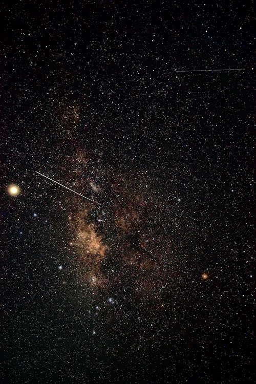 Estrellas En El Cielo Durante La Noche