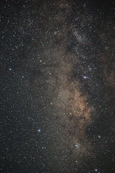 Captivating view of the Milky Way showcasing stars in a clear night sky.