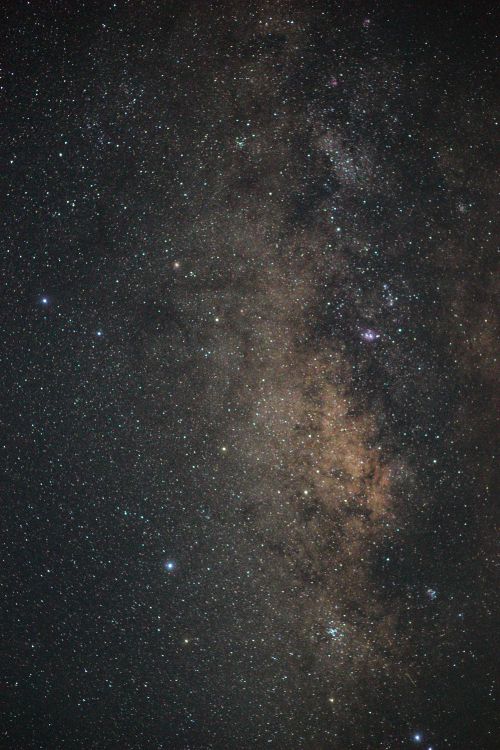Free Captivating view of the Milky Way showcasing stars in a clear night sky. Stock Photo