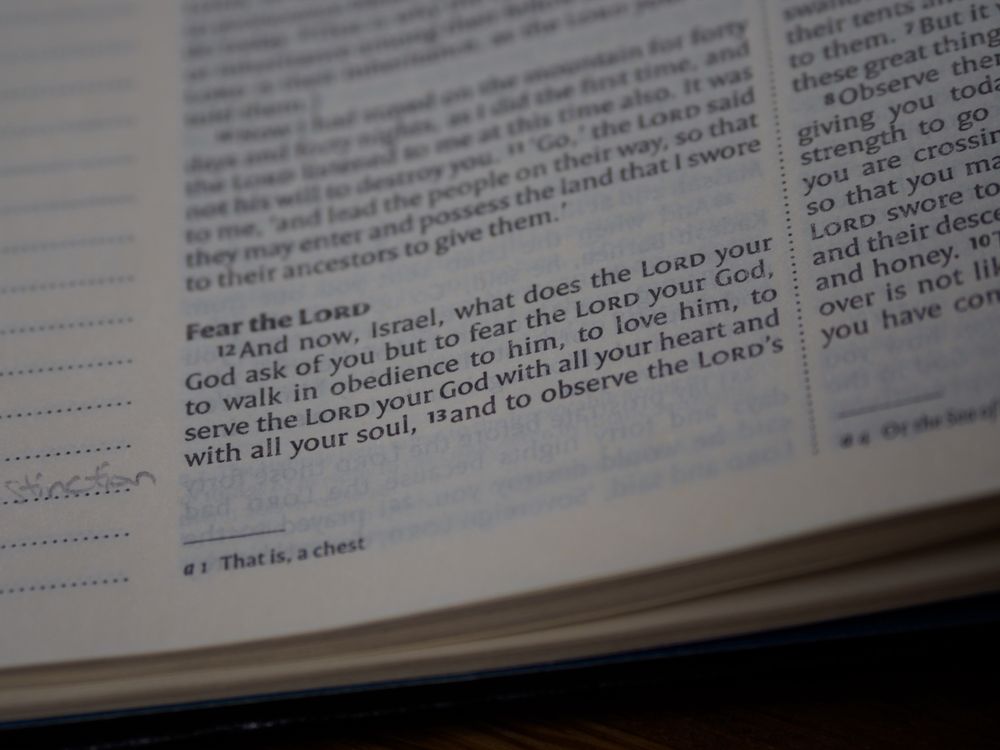 Holy Text Scripture Close-up Photo of Holy Scriptures · Free Stock Photo