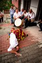 People Playing Musical Instruments on Street