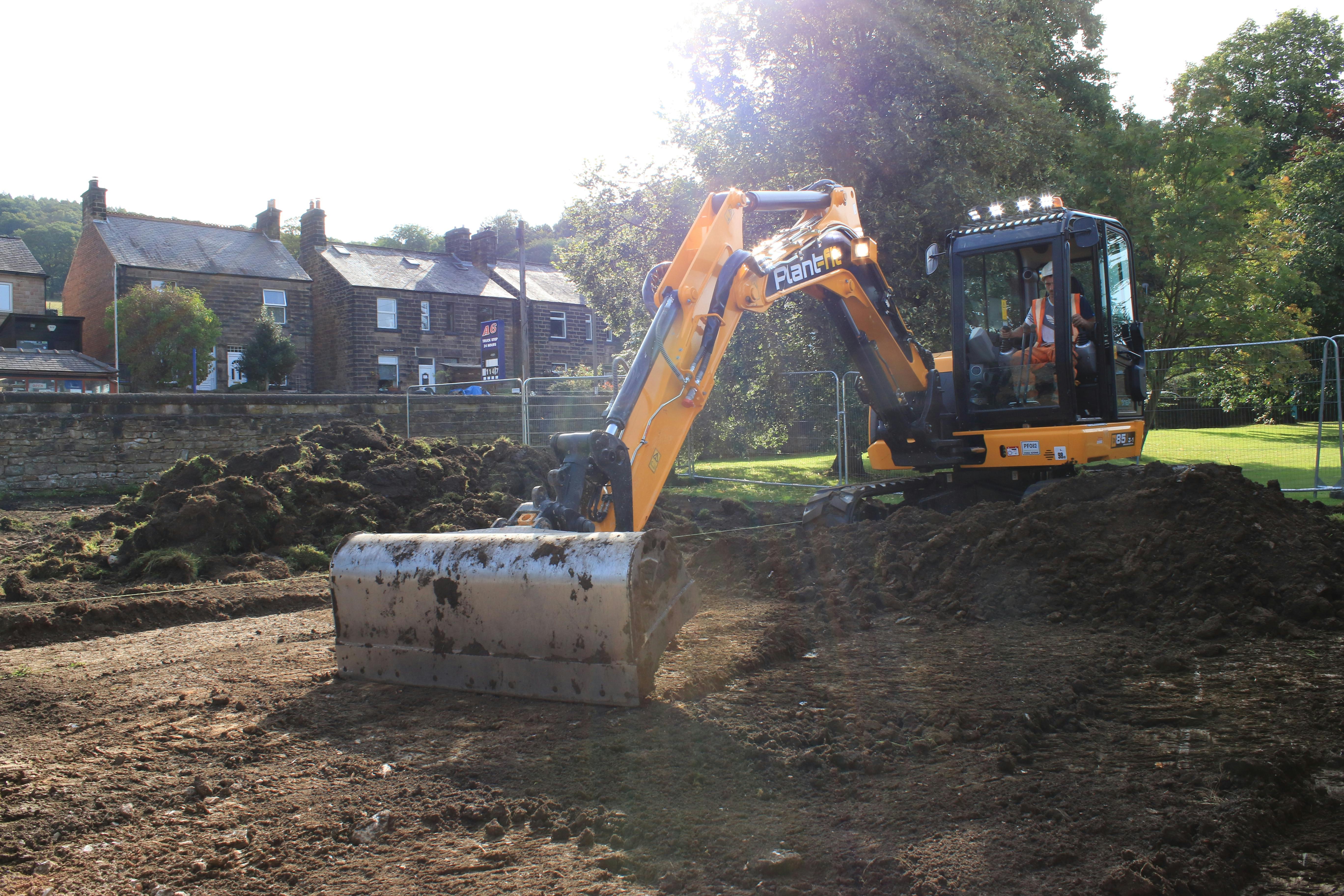 Free stock photo of bucket, construction, digger