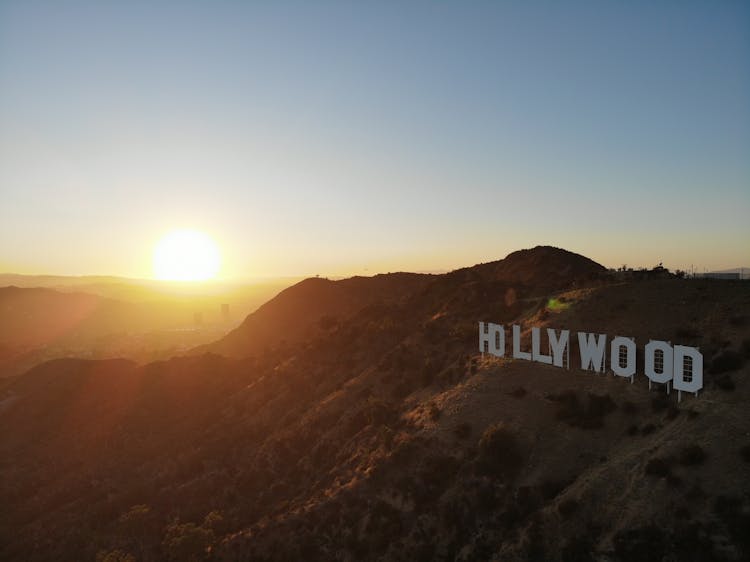 Hollywood Sign On Hollywood Hills