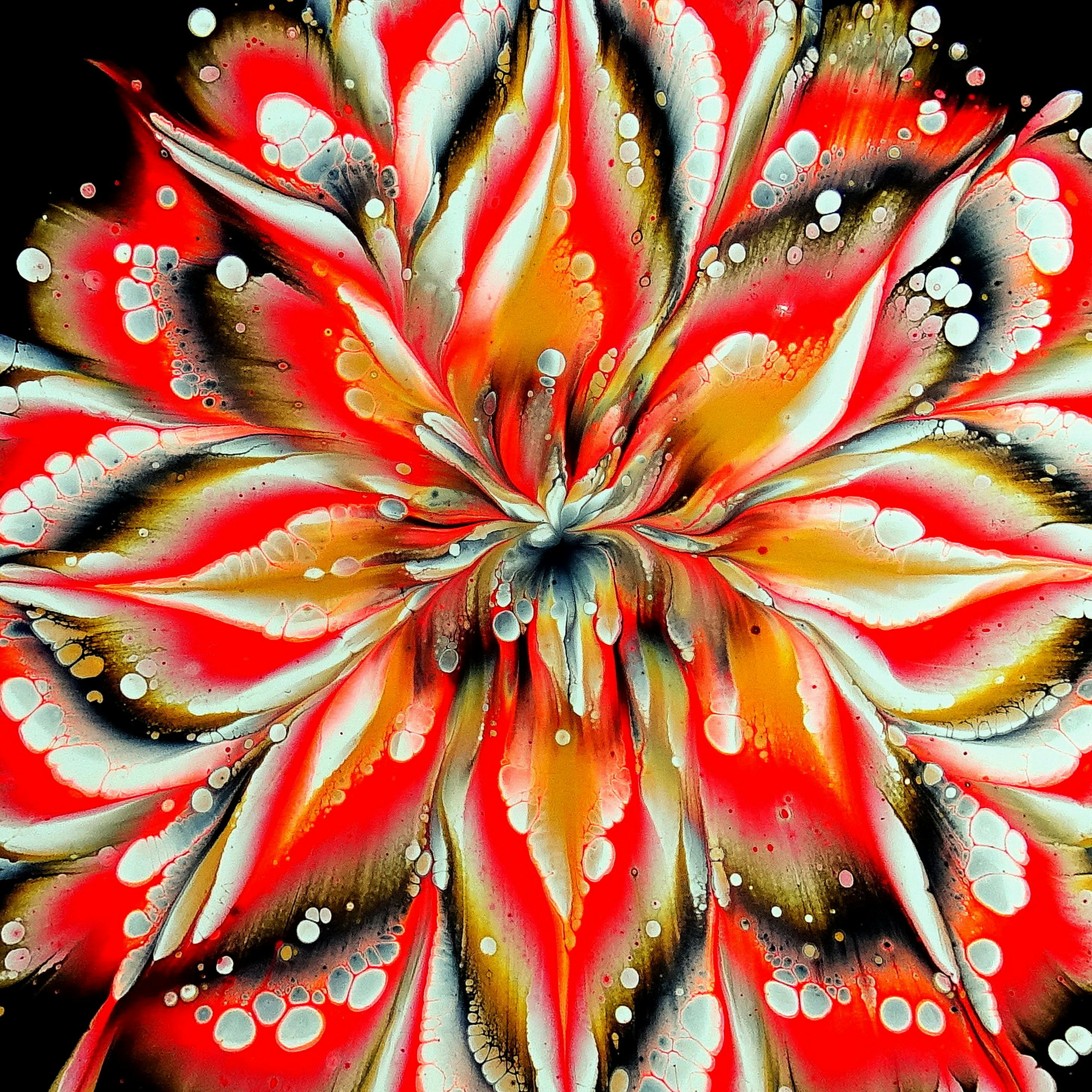 Why does Black Widow have a red dot?