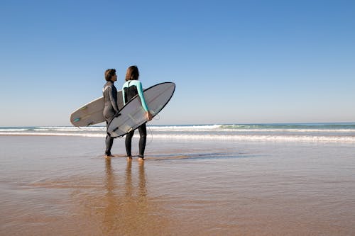 A Couple at the Beach 