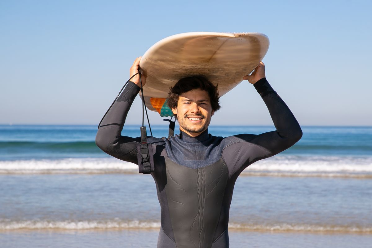 Día de surf en Somo con traslado, Santander