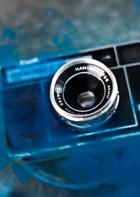 Camera in the water · Free Stock Photo