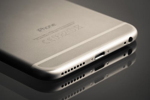 Free Silver Iphone 6 Stock Photo