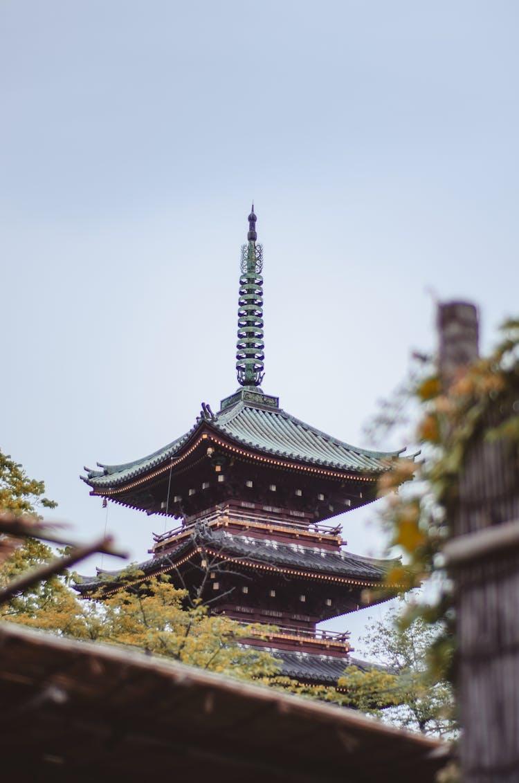 Toeizan Kaneiji Endon-in, Tendai Buddhist Temple In Tokyo, Japan,