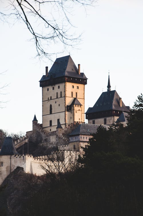 Free View of a Castle Stock Photo