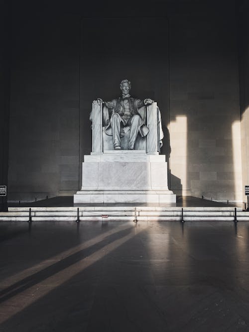 Imagine de stoc gratuită din atracție turistică, fotografiere verticală, Memorialul Lincoln