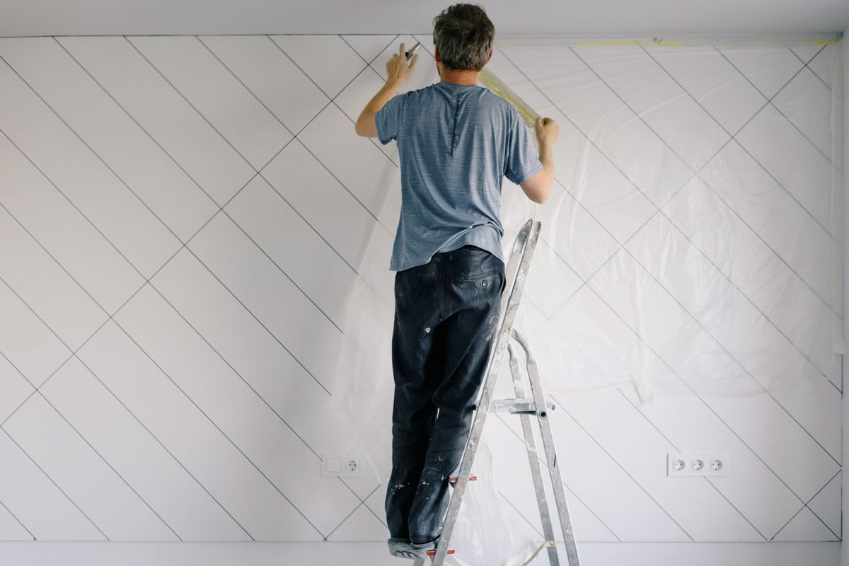 Künstlerische Wandmuster selber malen: DIY-Anleitung für Anfänger — Material-Übersicht