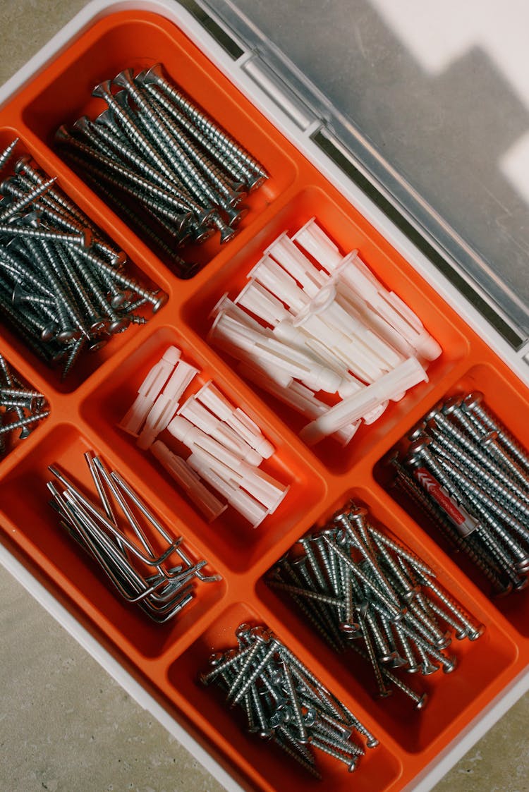 Various Tools For Repair In Box