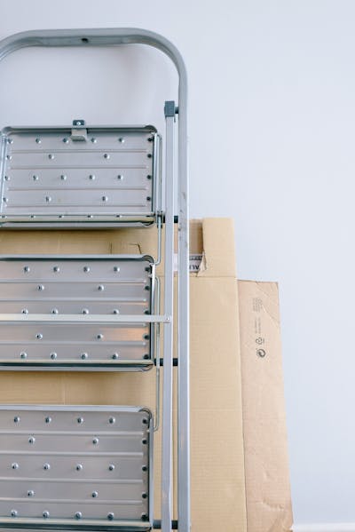 DIY tools and materials organized on workbench