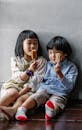 Kids Eating Ice Cream