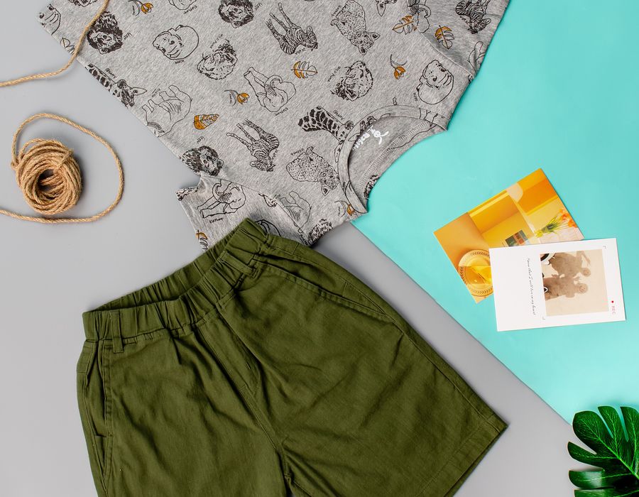 Children's t-shirt and shorts