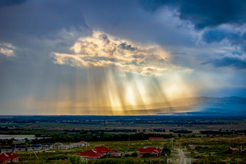 Fotobanka s bezplatnými fotkami na tému krásny západ slnka