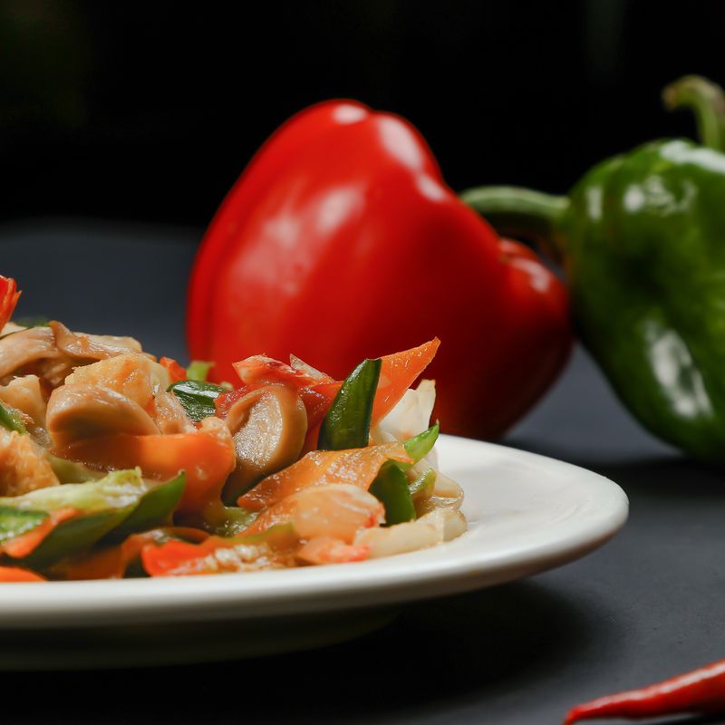 Tunisian Harissa Tuna Stir-Fry with Capers