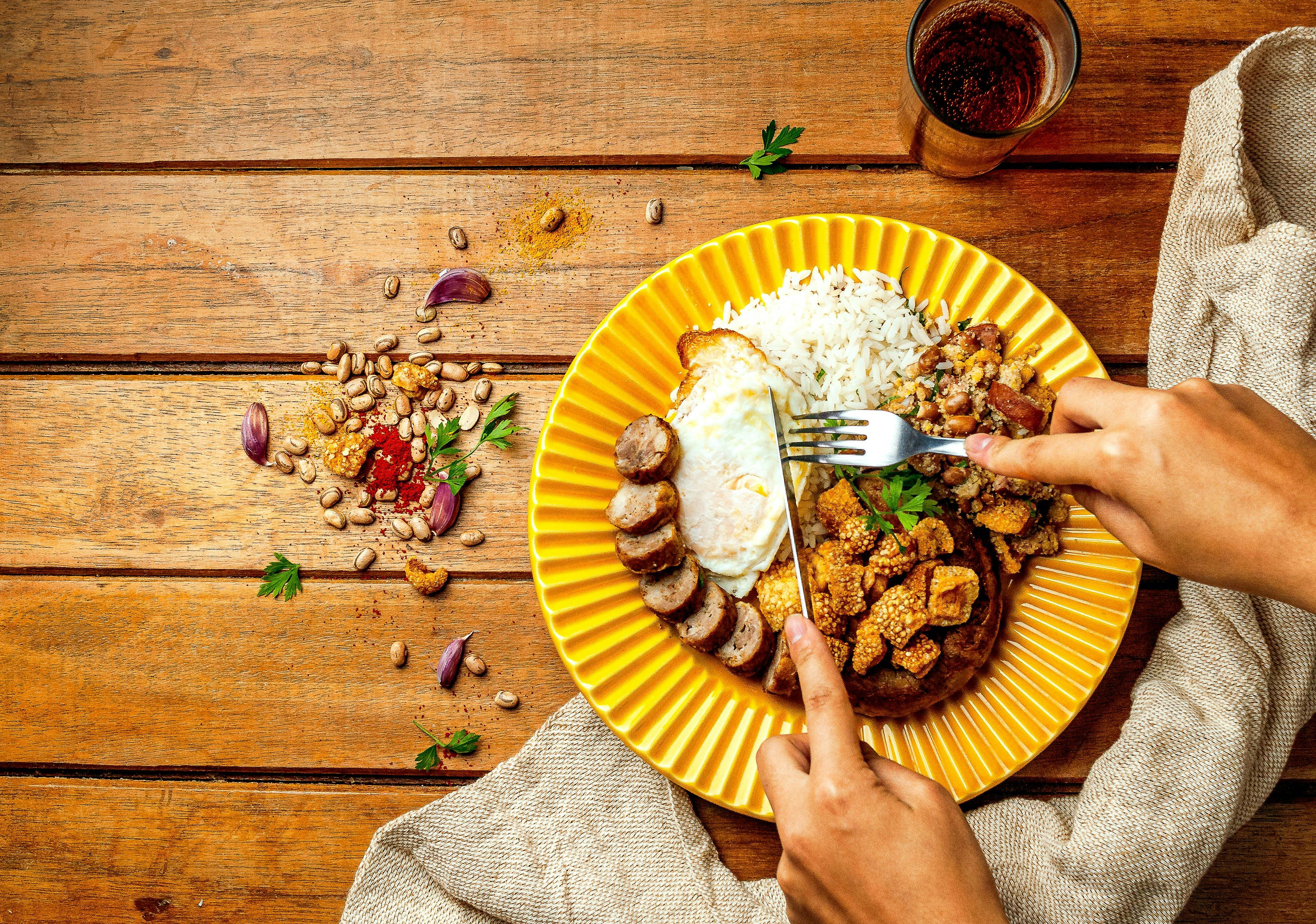 Modern Brazilian cuisine featuring traditional ingredients