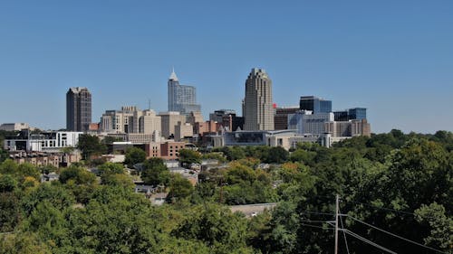 View of a City Full of Buildings