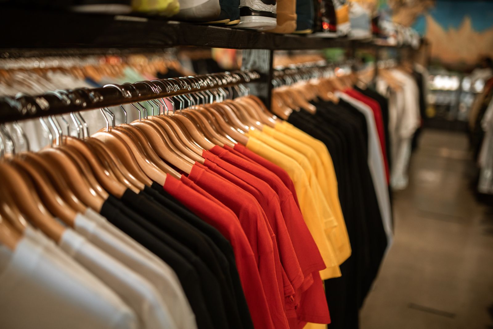 Apparel service team working on garment production and development