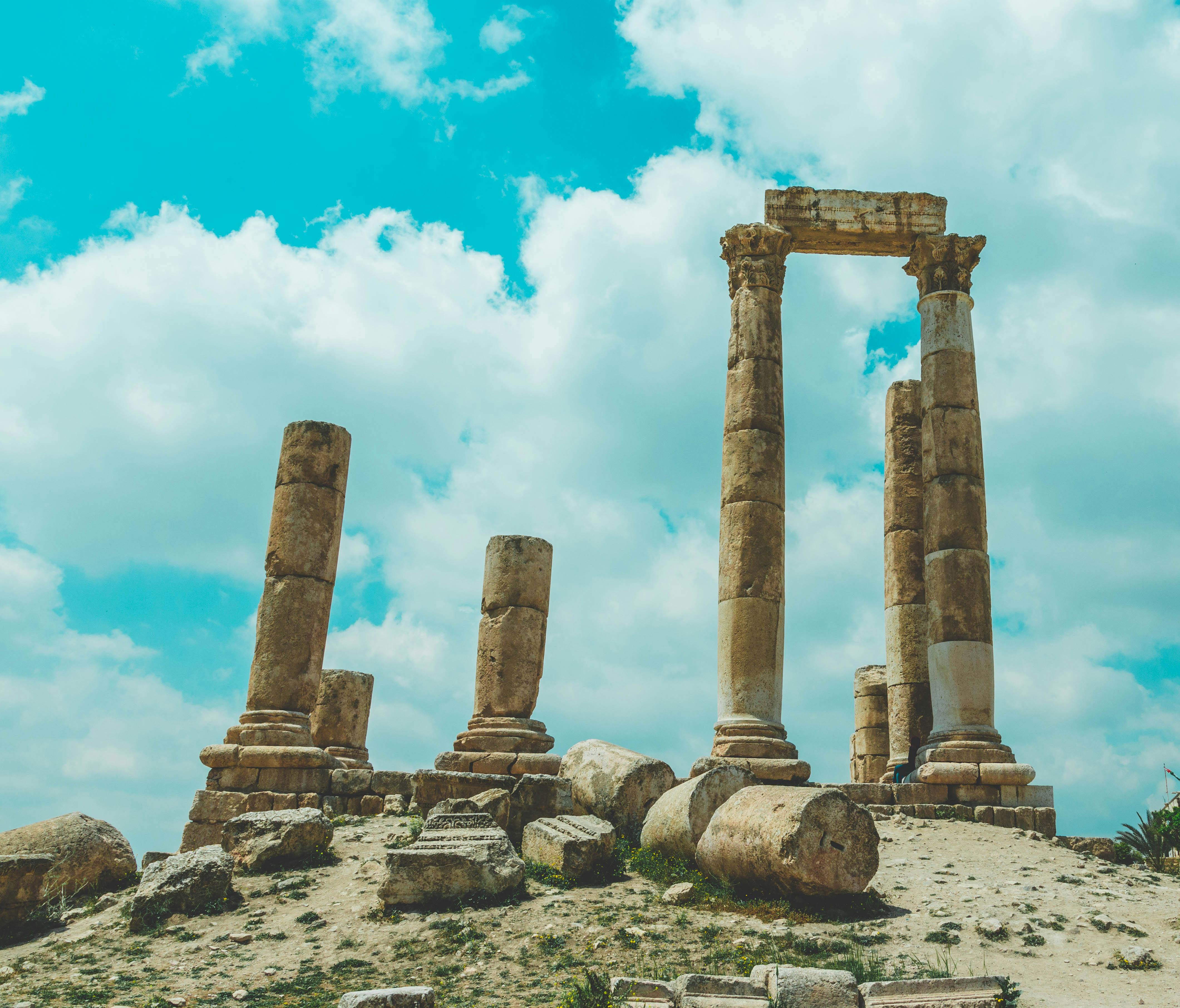 Free Stock Photo Of Amman Citadel Historic