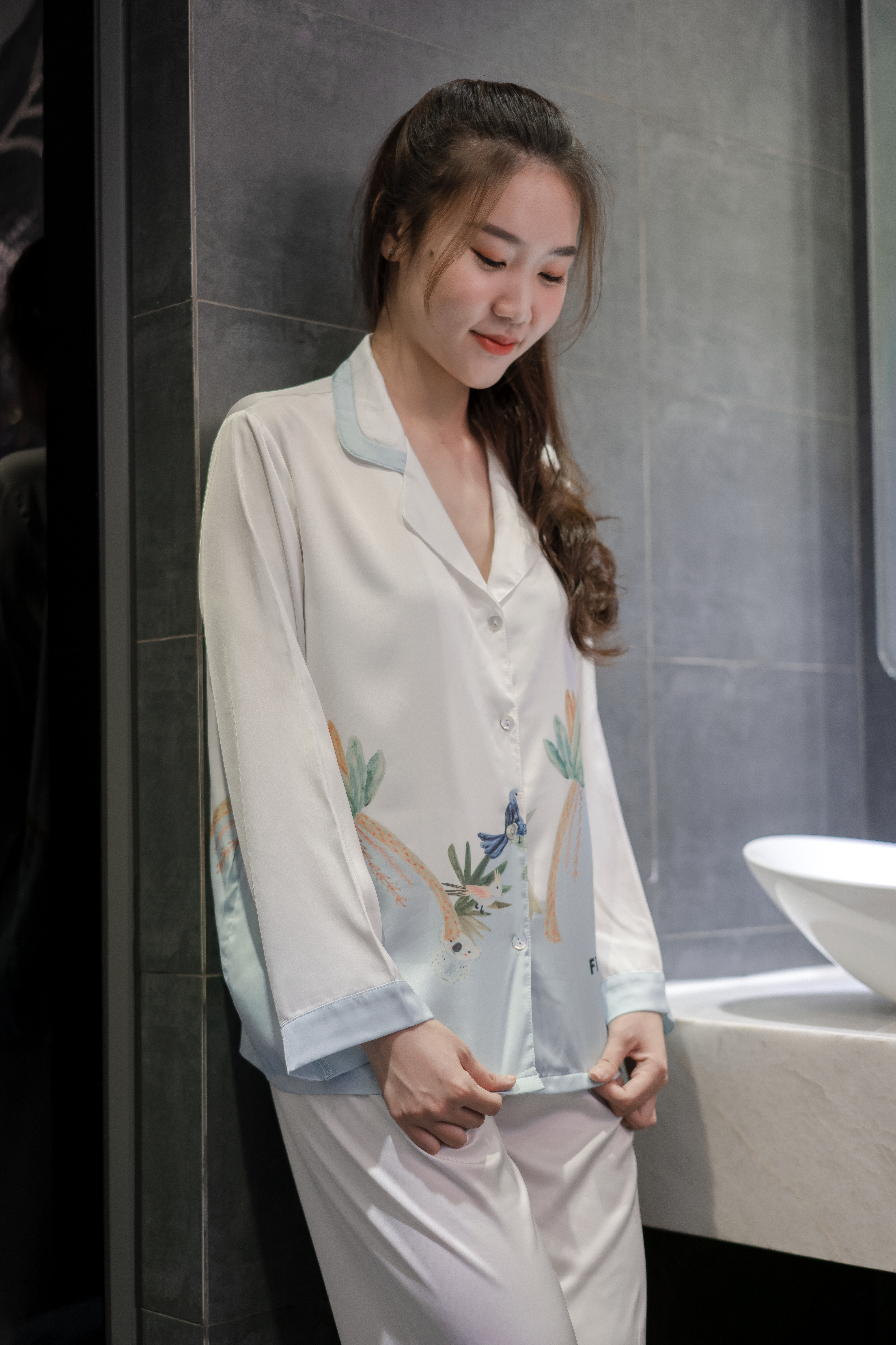 Pyjama en soie