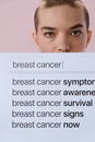 这幅发人深省的图像强调了人们对乳腺癌的认识与生存问题