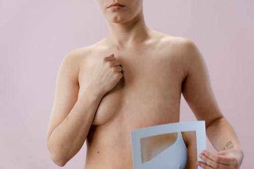 Gratis lagerfoto af bar overkrop, boob, brystkræft bevidsthed
